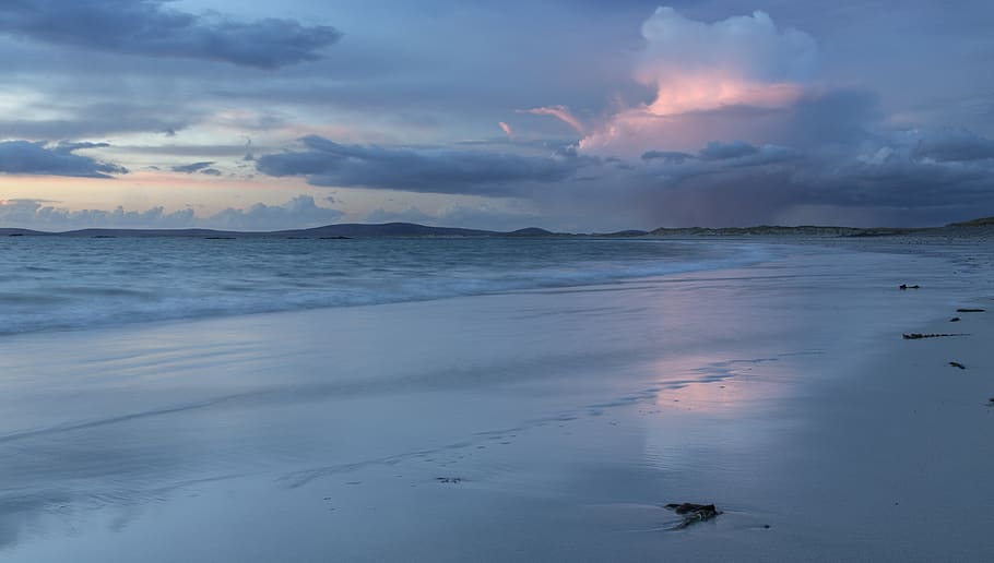 benbecula, united kingdom, sea, ocean, water, hebrides, scotlnd HD wallpaper