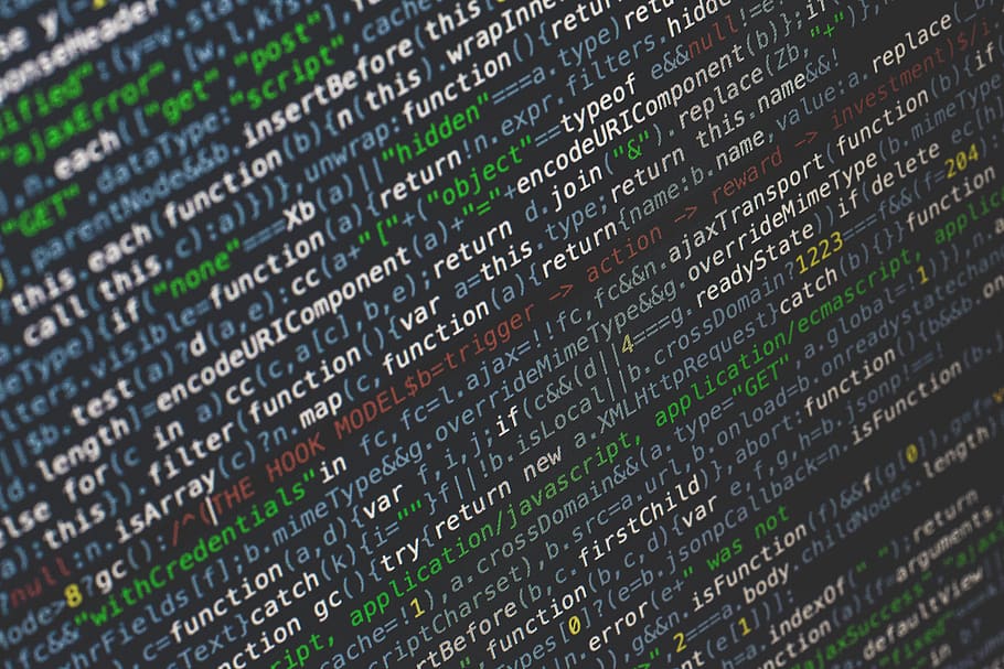 source codes screenshot, selective focus, technology, communication HD wallpaper