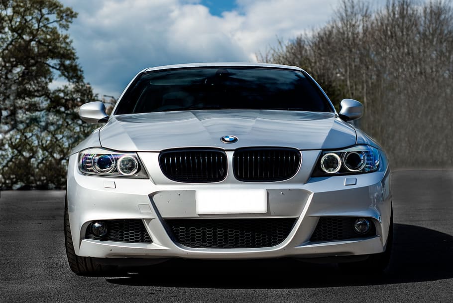 bmw 3 series, saloon, outdoors, car, afternoon, motor vehicle, HD wallpaper