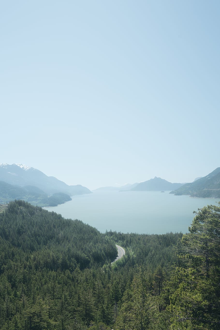 Mountain Highway Photo, Road, Landscape, Earth, Outdoor, Around the World HD wallpaper