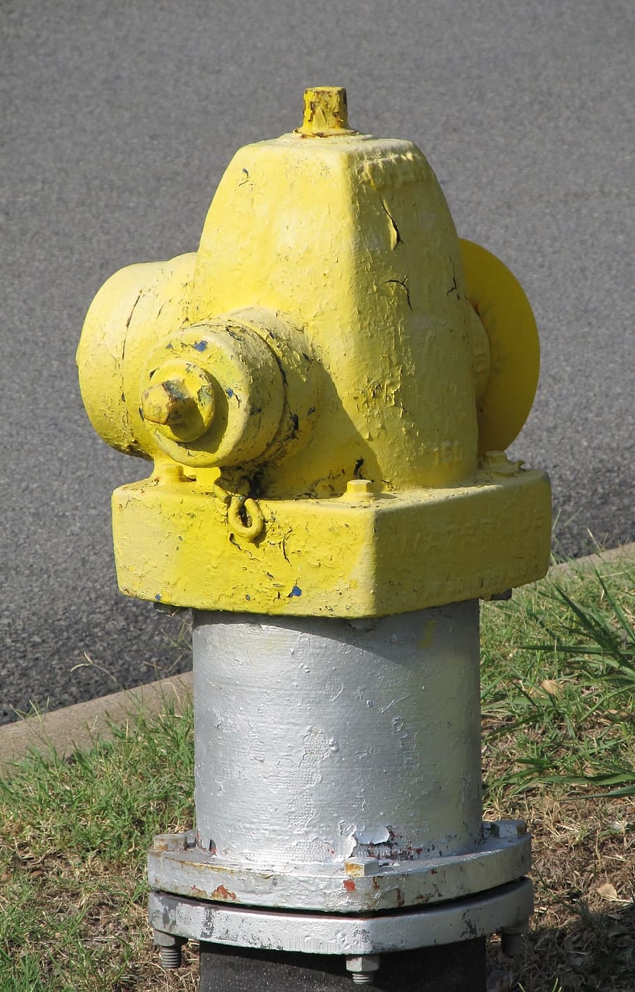 outlet, water, metal, rust, pipe, yellow, fire hydrant, day HD wallpaper
