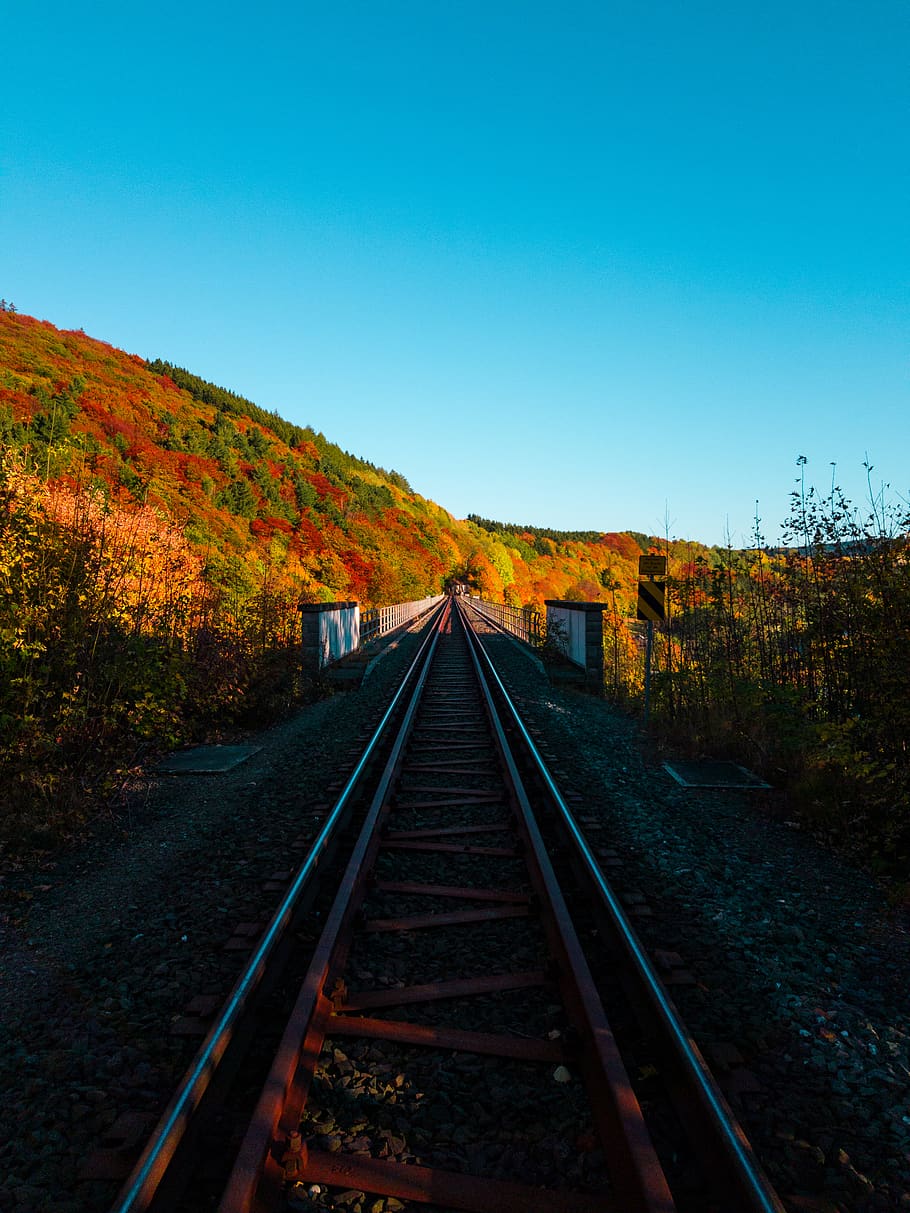 germany, willingen, track, rail transportation, railroad track HD wallpaper