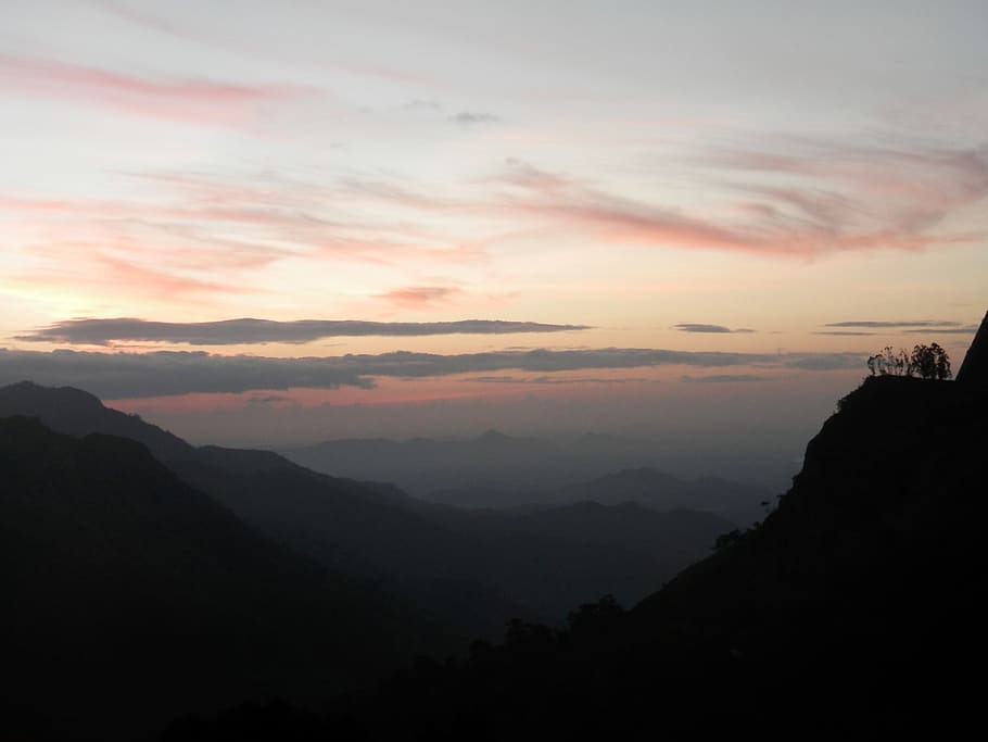 india, ladakh, leh ladakh, peak, sunrise, sunset, emptiness, HD wallpaper