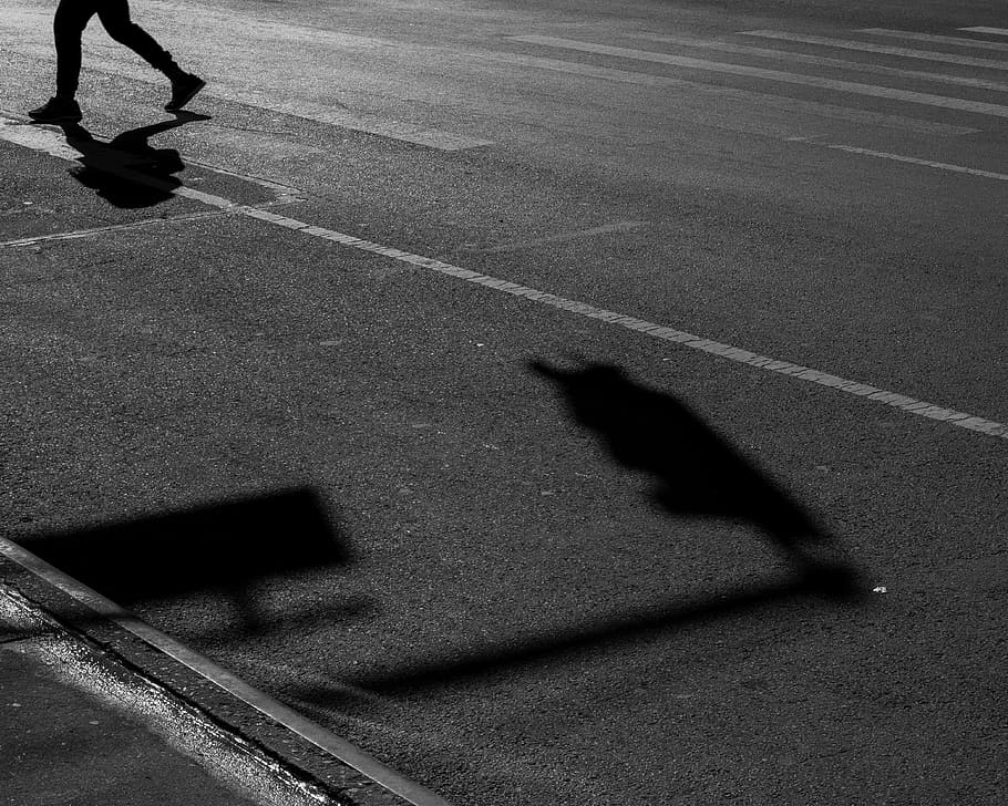 concrete road, asphalt, tarmac, person, human, shoe, footwear HD wallpaper