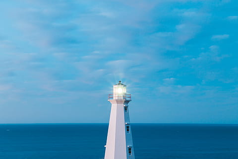 white lighthouse during daytime, building, architecture, tower HD wallpaper