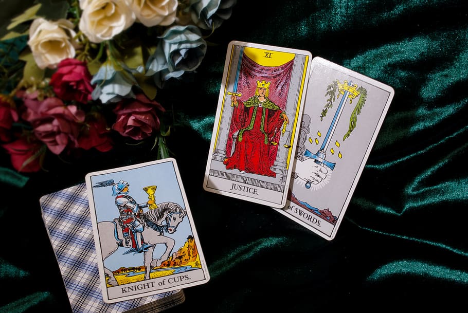 tarot, card, oracre, star, spiritual, fortune-telling, magic