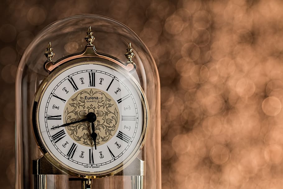 Analog Clock, accurate, antique, blur, classic, close-up, focus