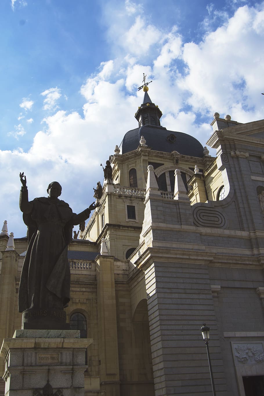 spain, granada, architecture, statue, sky, building, built structure HD wallpaper