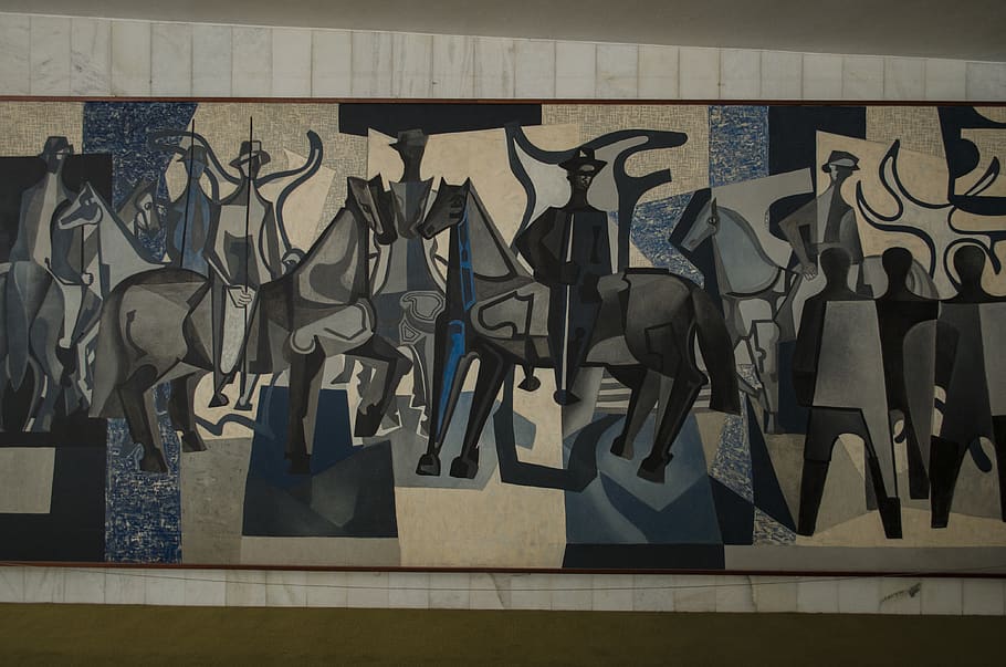 brazil, brasília, creativity, art and craft, no people, human representation HD wallpaper