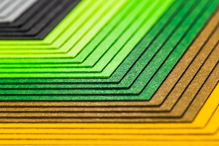 Green Brown and Yellow Shade, colorful, colourful, pattern, shades HD wallpaper