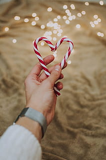 candy heart cane, human, person, confectionery, sweets, food HD wallpaper