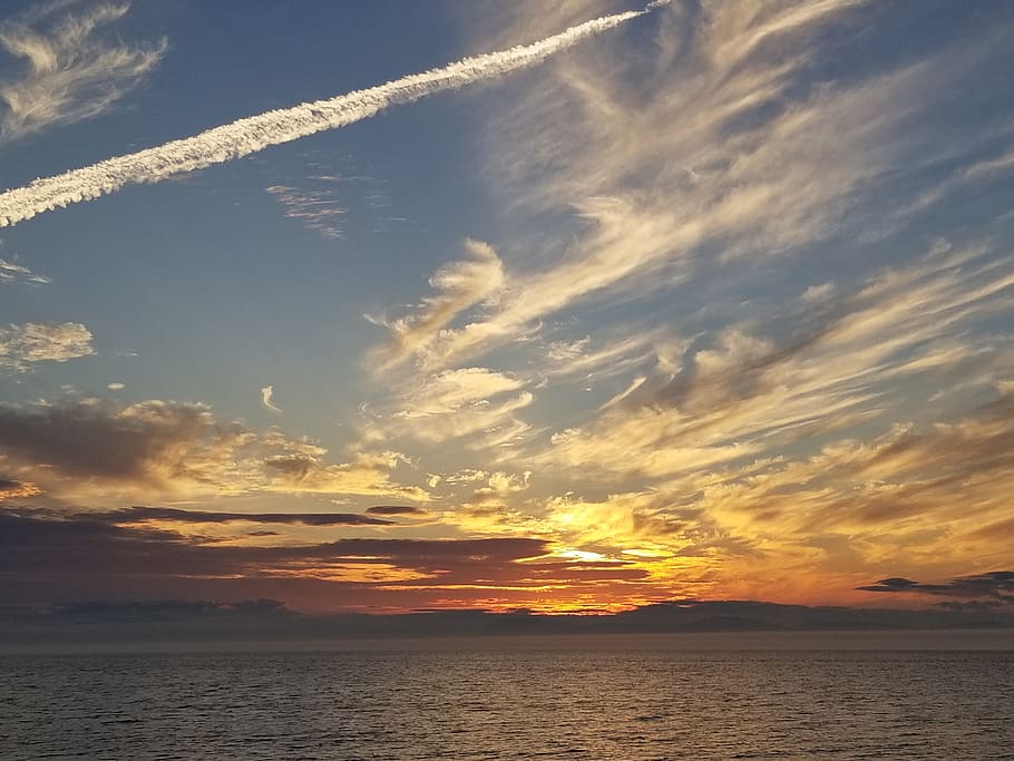 canada, rivière-du-loup, sky, sunset, cloud - sky, beauty in nature HD wallpaper