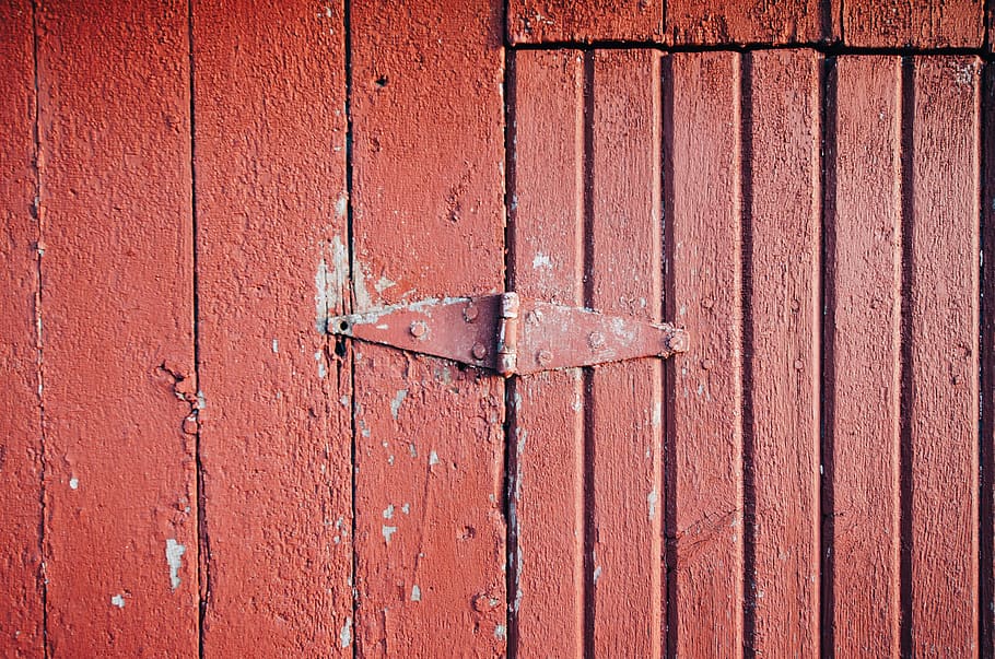 wall, red, texture, close-up, textured, full frame, metal, wood - material HD wallpaper