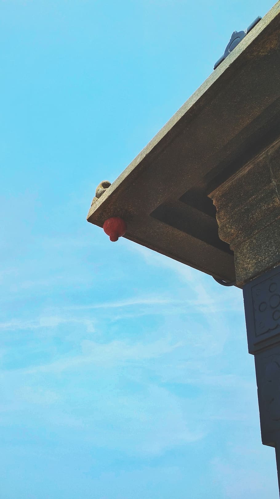 india, kanyakumari, sky, low angle view, built structure, blue HD wallpaper