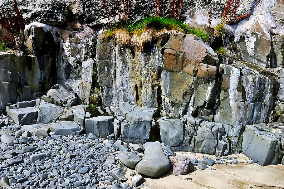 solid, rock, rock - object, day, no people, nature, rock formation HD wallpaper