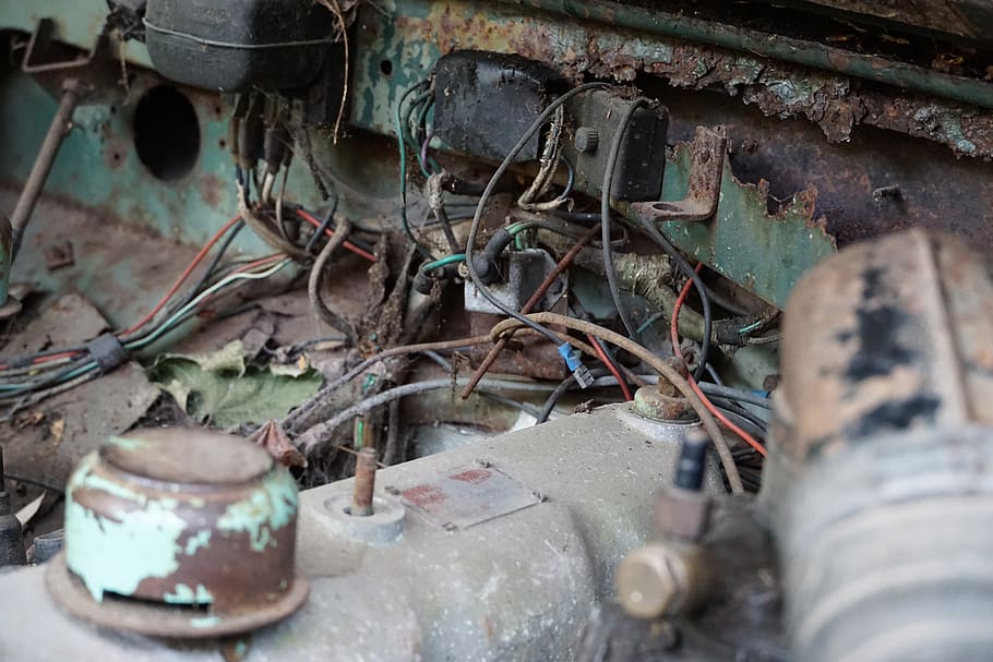 rust, auto, old, scrap, rusted, vehicle, wreck, nostalgia, decay HD wallpaper
