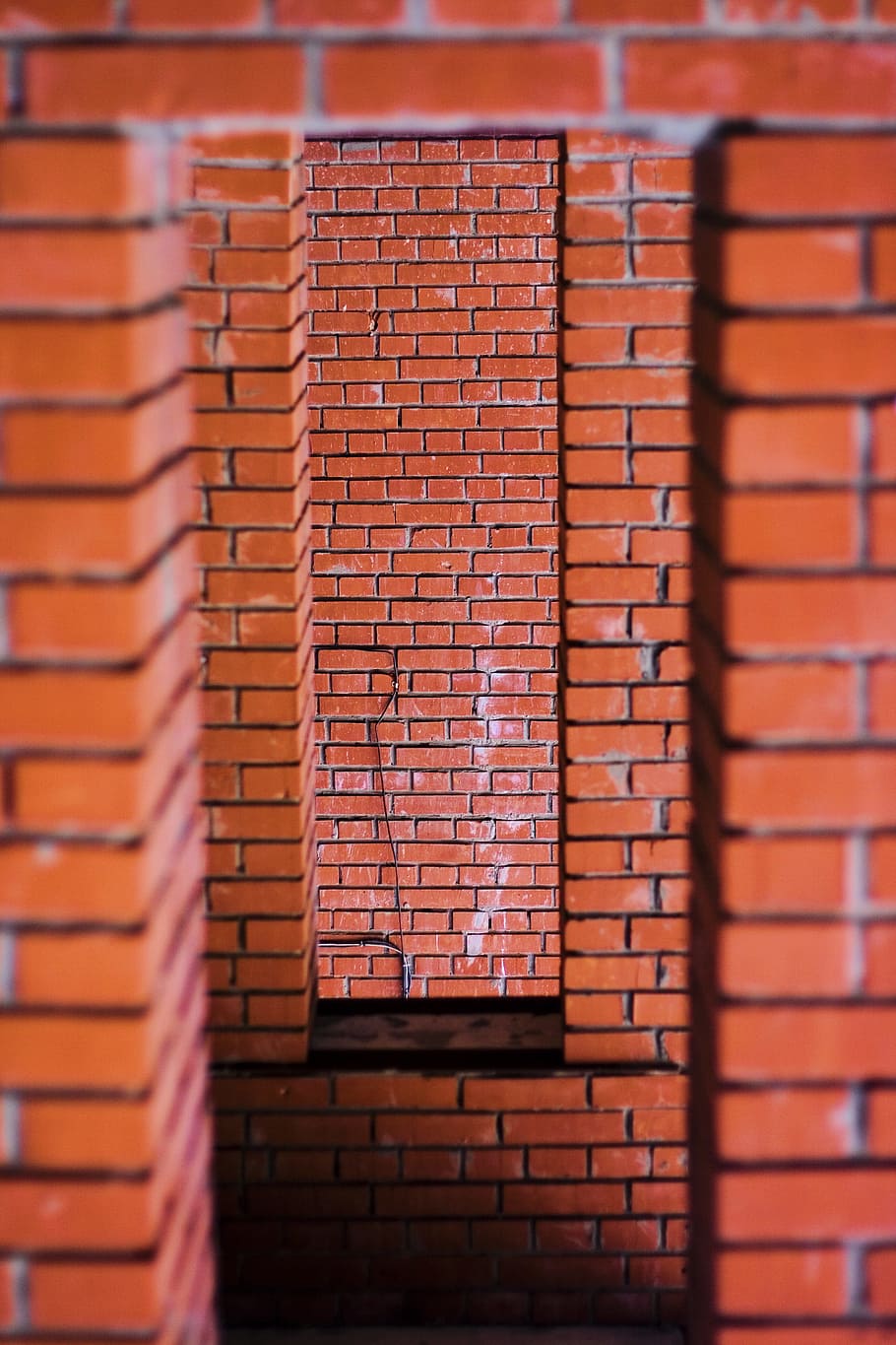 backgrounds, blocks, blotch, bricks, brickwall, brickwork, wallpaper HD wallpaper