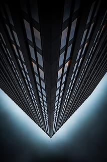 low angle photography of tower, architecture, perspective, corner HD wallpaper