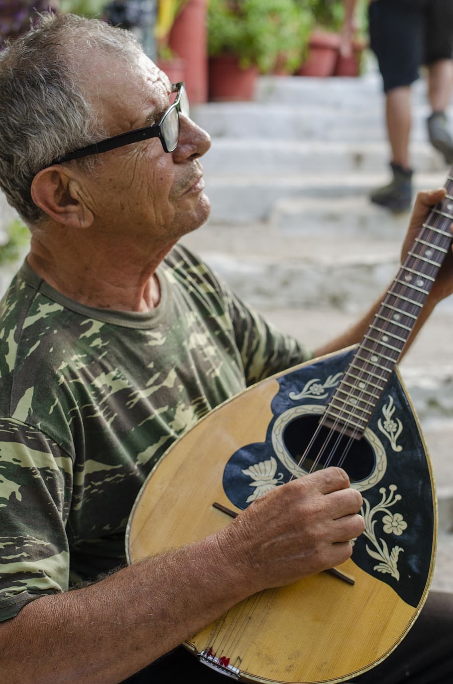 music, guitar, senior adult, musical instrument, string instrument HD wallpaper
