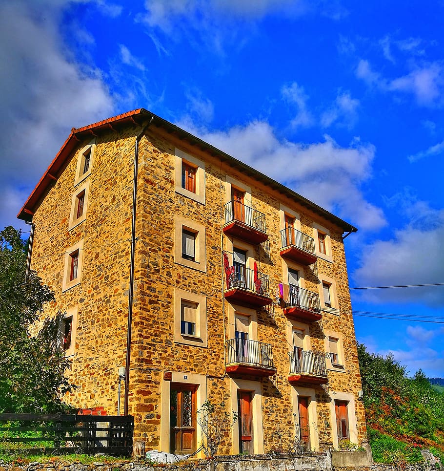 architecture, house, facade, old, building exterior, built structure HD wallpaper