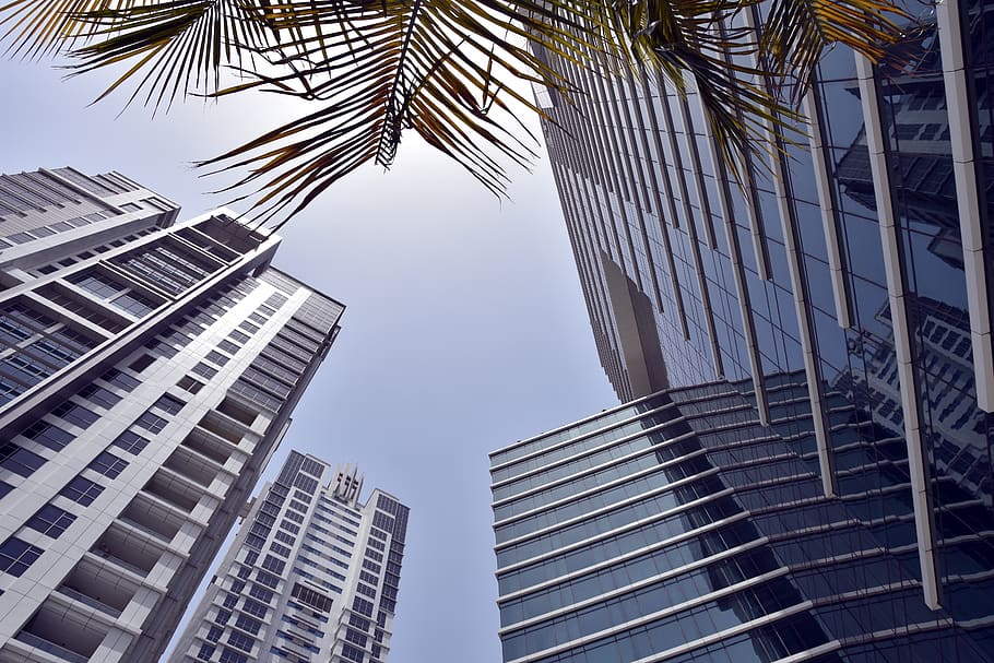 dubai, architecture, building, the skyscraper, city, modern HD wallpaper