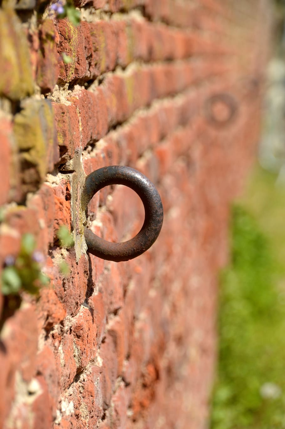 wall, brick, œillet, red, masonry, structure, building, model HD wallpaper