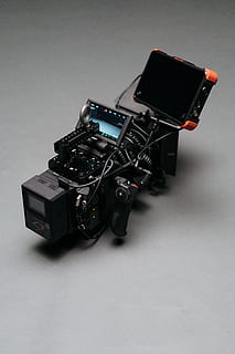 camera, electronics, video camera, display, computer, light HD wallpaper