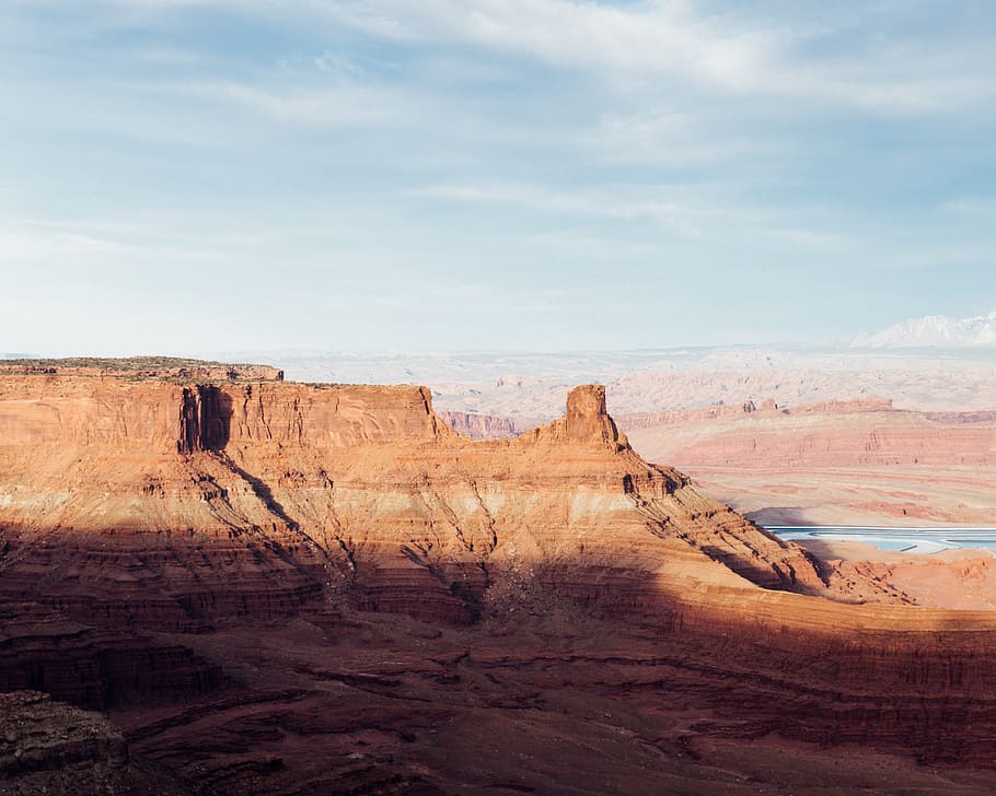 Grand Canyon, nature, outdoors, mesa, landscape, plateau, mountain HD wallpaper
