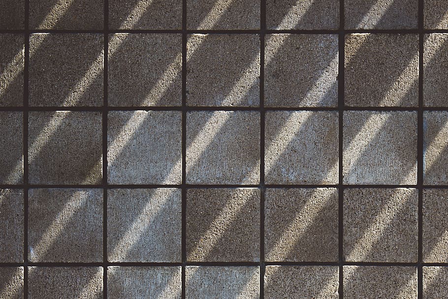 gray concrete pavement, tile, cayucos, united states, grey, walkway HD wallpaper