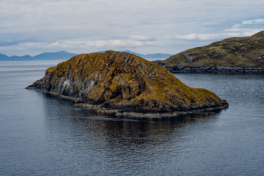 island, nature, outdoors, water, shoreline, sea, ocean, promontory HD wallpaper