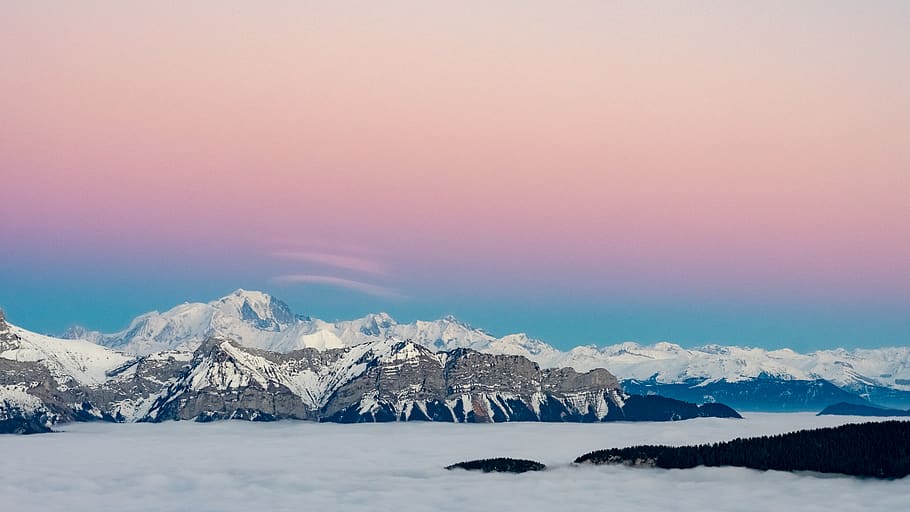 mountain ranges, outdoors, nature, ice, glacier, snow, peak, sky HD wallpaper