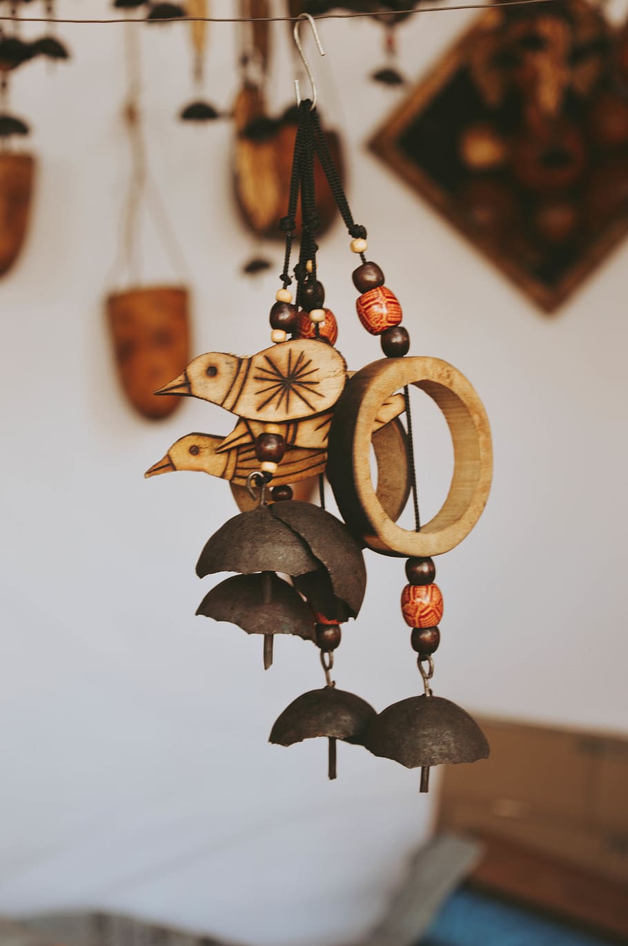 Handmade Wind Chime Stock Photo - Download Image Now - Japanese Wind Chime,  Summer, Japan - iStock