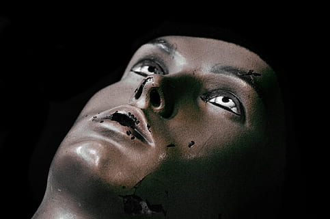 head, face, person, human, mannequin, skin, up, empty, look HD wallpaper