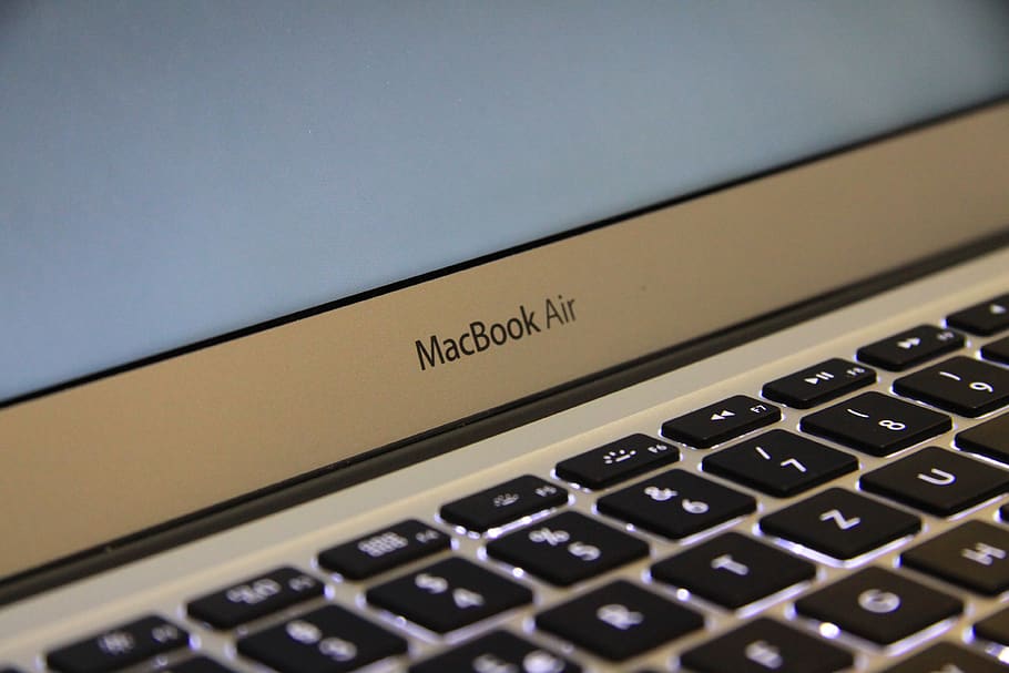 laptop, apple, macbook, computer, keyboard, browser, research HD wallpaper