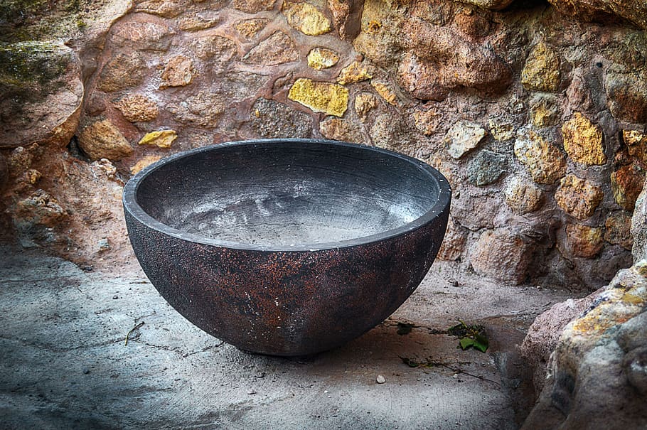 Clay Pot On White Background Crock Old Ceramic Photo And Picture For Free  Download - Pngtree