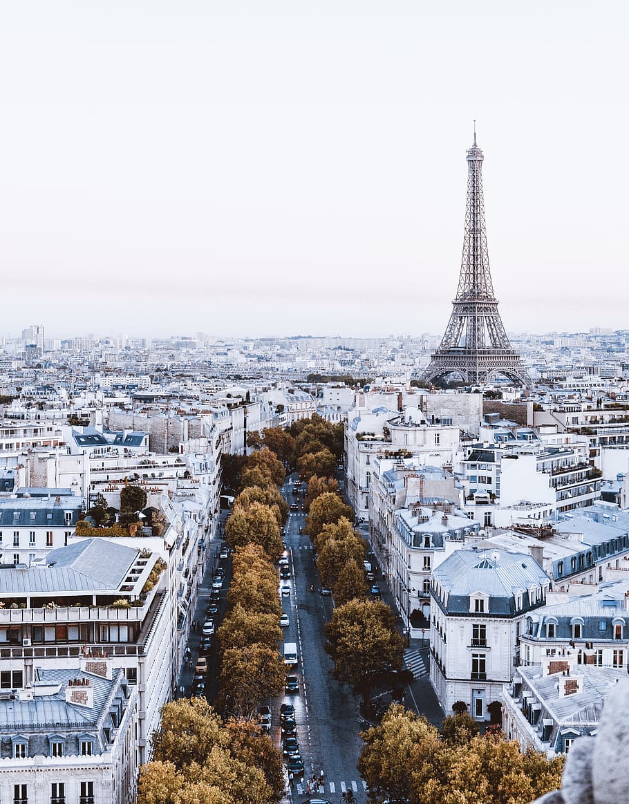 Eiffel Tower during daytime, architecture, built structure, building exterior HD wallpaper