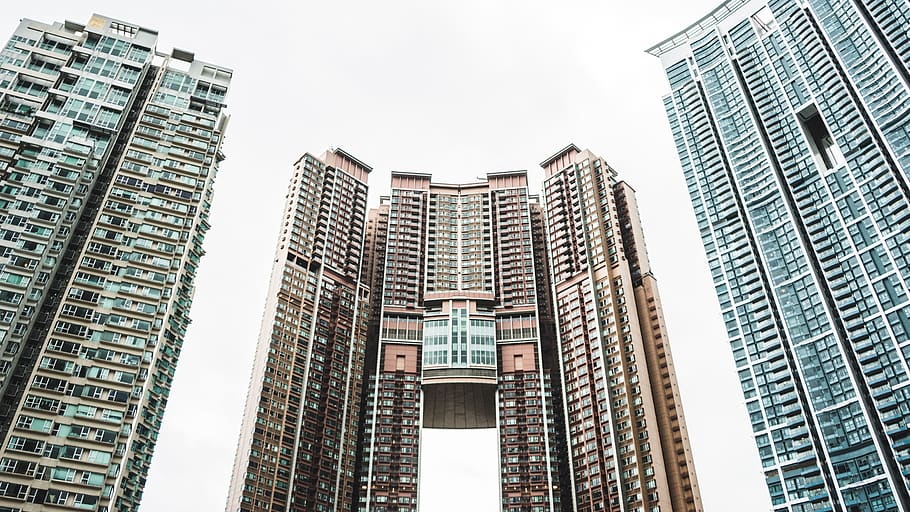 architecture, building, infrastructure, sky, skyscraper, tower HD wallpaper
