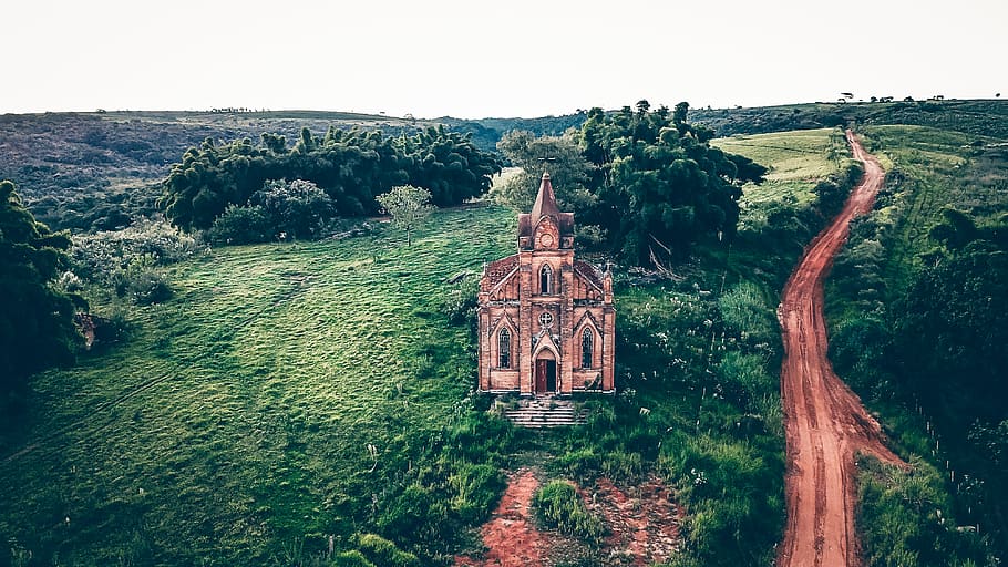 spire, building, architecture, steeple, tower, housing, monastery HD wallpaper