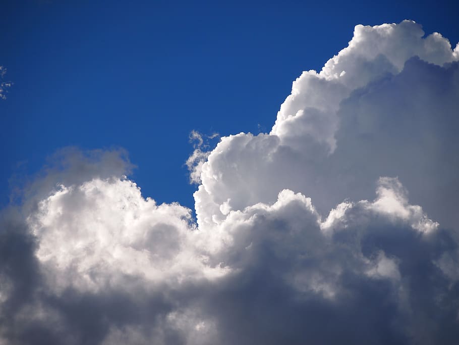 sky, environment, blue, white, climate, meteorology, atmosphere HD wallpaper