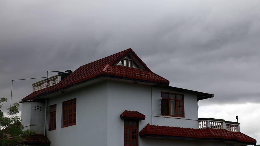home, built structure, architecture, building exterior, cloud - sky HD wallpaper