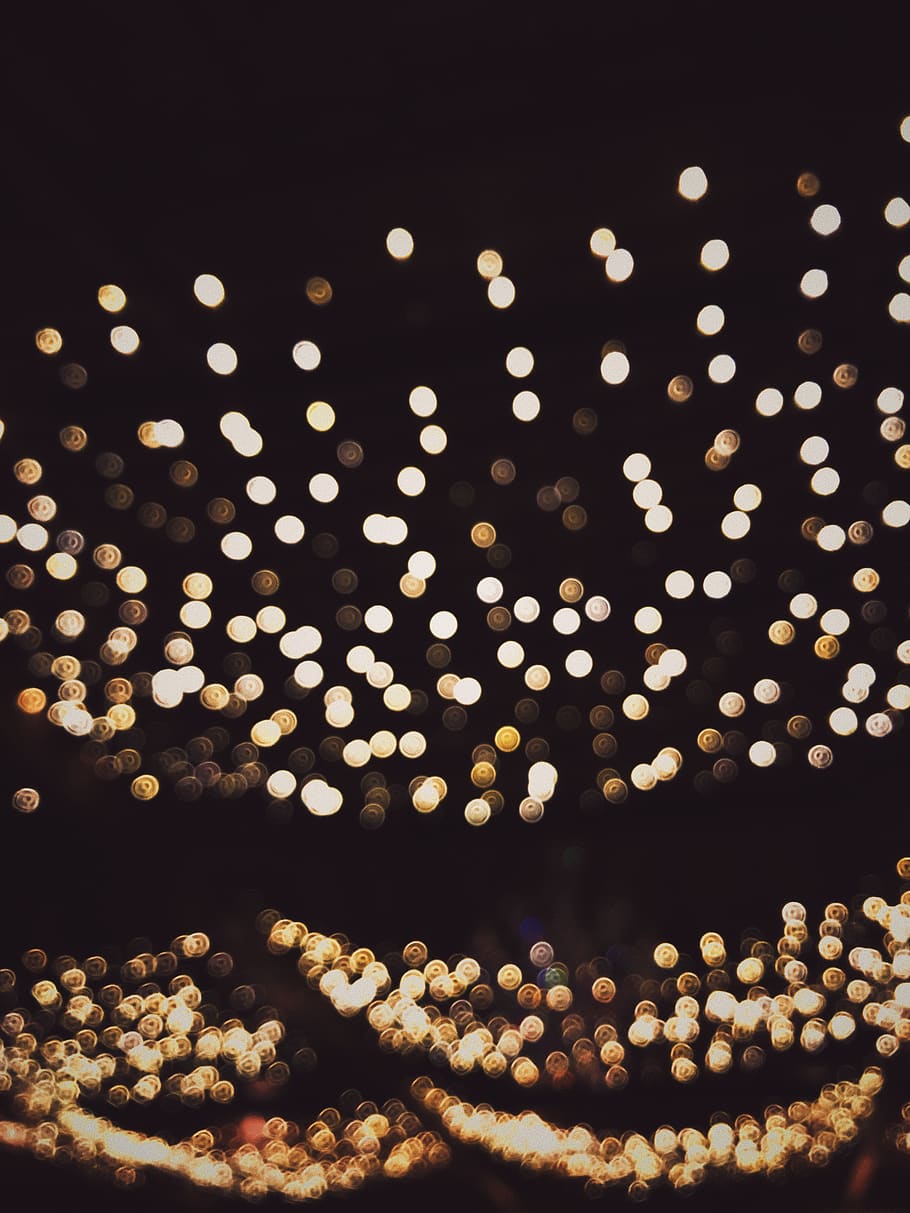 fairy lights, illuminated, lighting equipment, night, glowing HD wallpaper