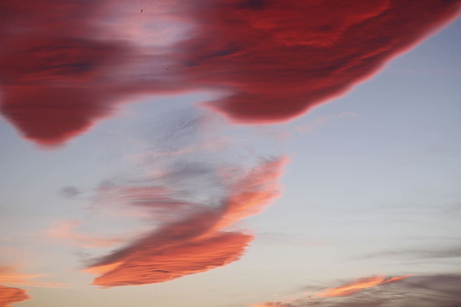 tunisia, bardo, sky, red, sunset, cloud - sky, nature, beauty in nature HD wallpaper