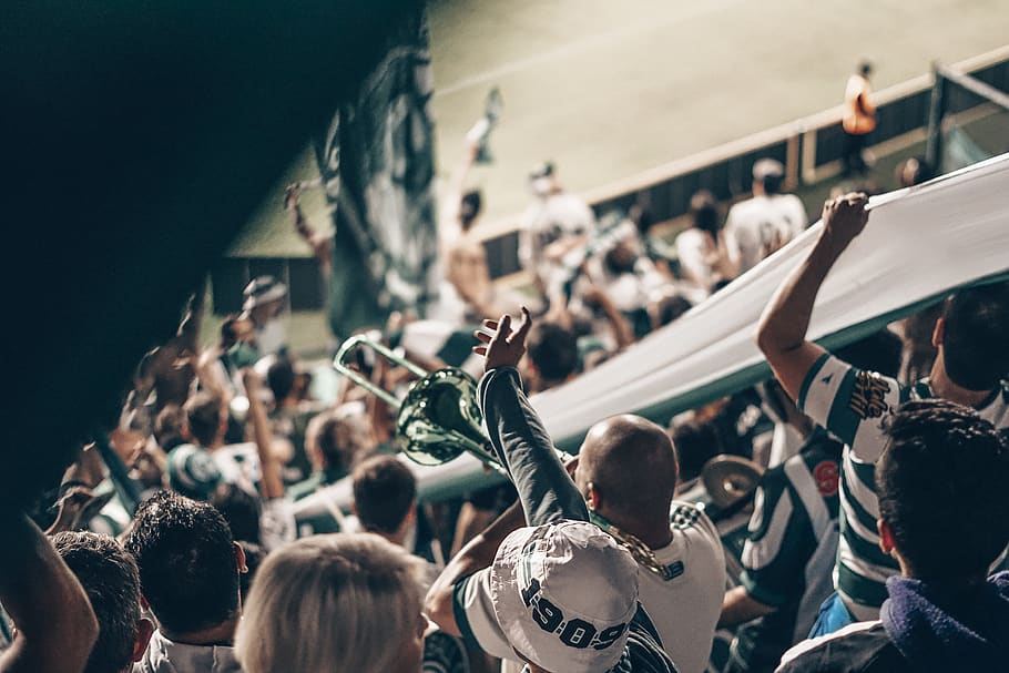audience, human, person, crowd, people, clothing, helmet, apparel HD wallpaper