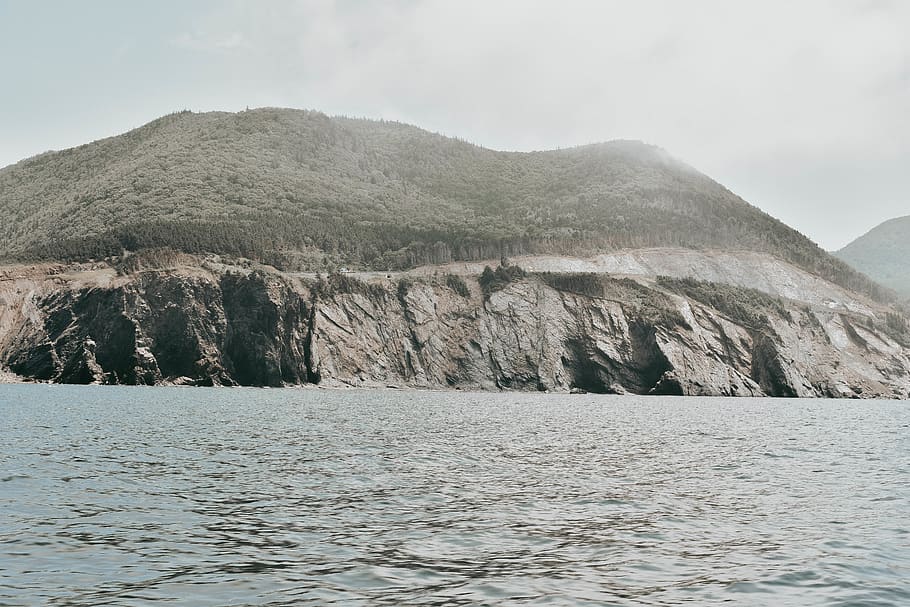 canada, dingwall, cabot trail, mountain, water, waterfront HD wallpaper
