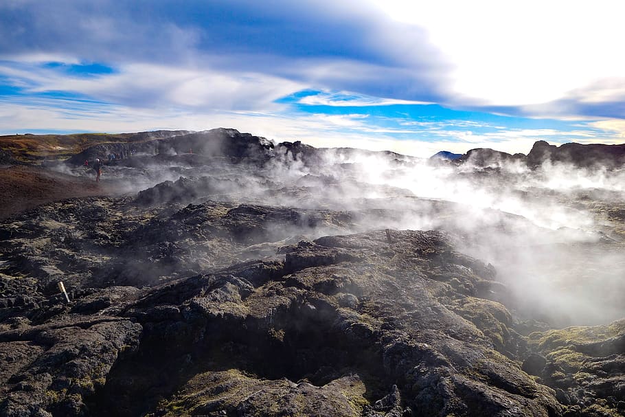 iceland, scenics - nature, beauty in nature, sky, cloud - sky HD wallpaper