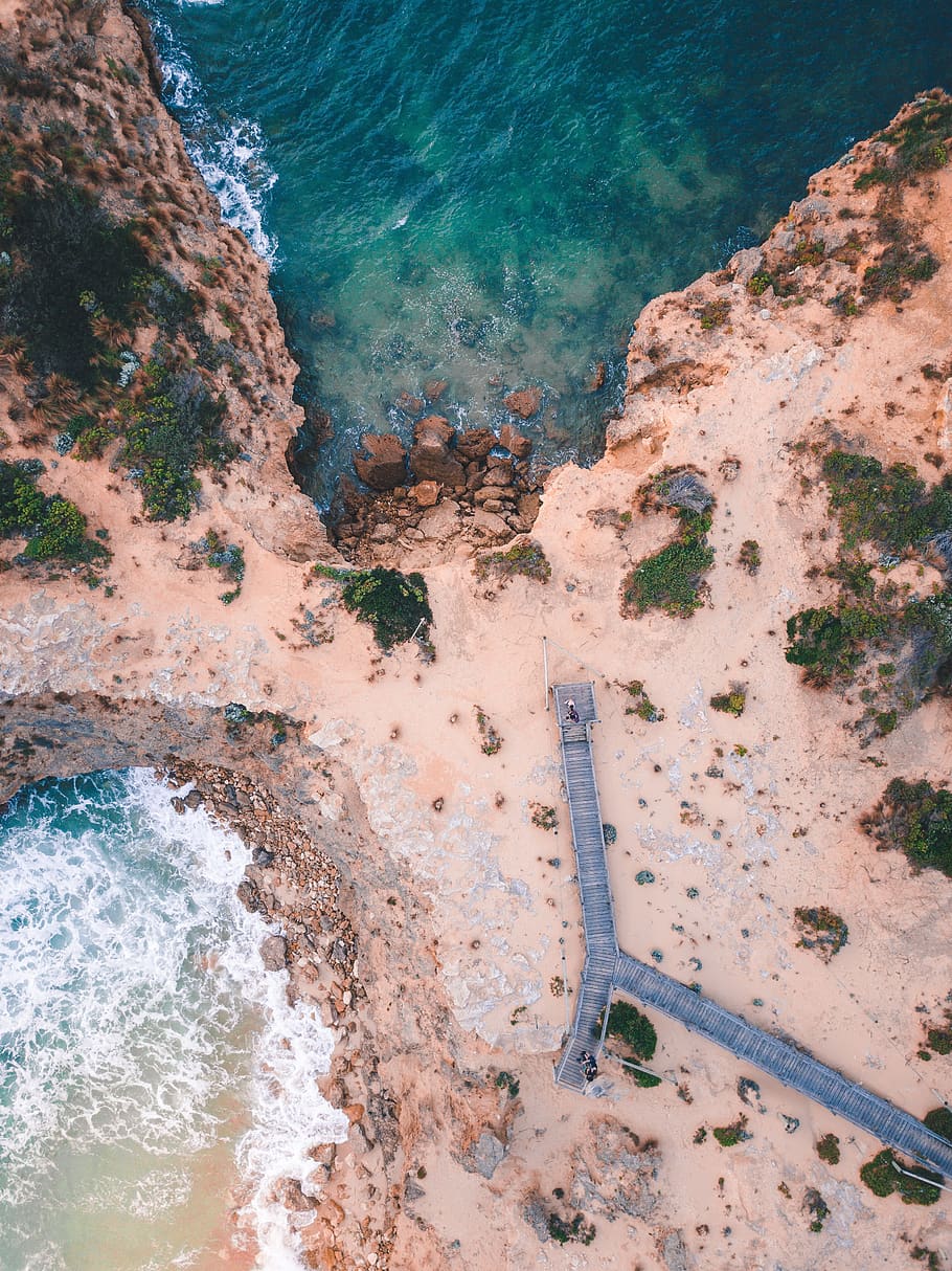 ab, desine, aleem, water, sea, high angle view, nature, day HD wallpaper