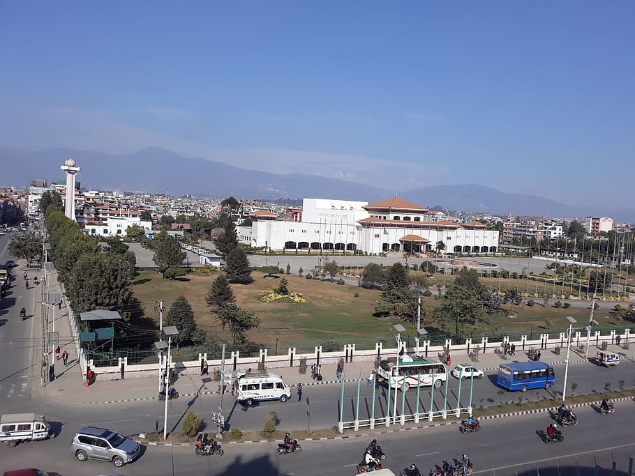 Parliament building in Nepal, baneshwor, kathmandu, pawankawan