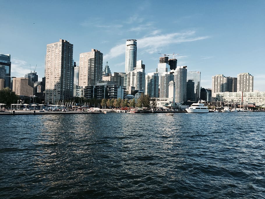 canada, toronto, waterfront toronto, architecture, built structure HD wallpaper