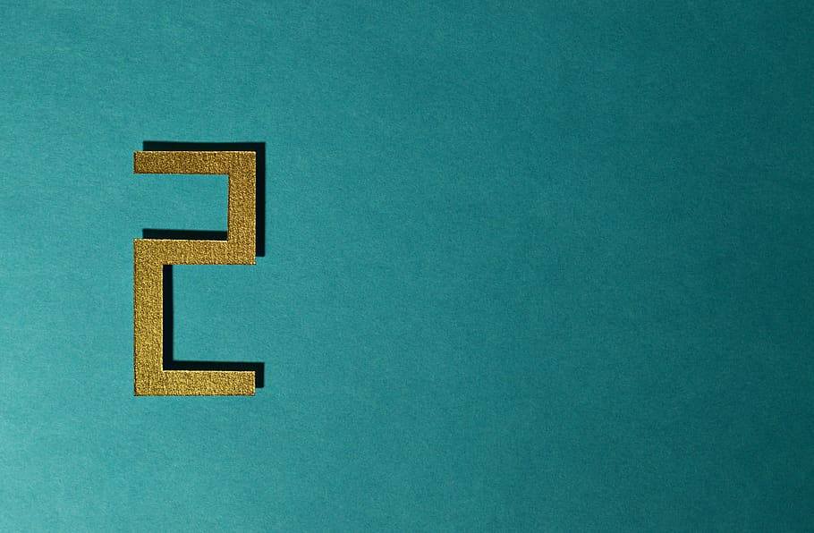 two, type, number, background, gold, card, brightness, decorative HD wallpaper