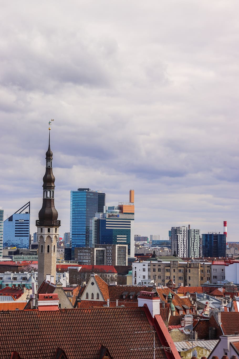 architecture, steeple, tower, spire, building, urban, metropolis HD wallpaper